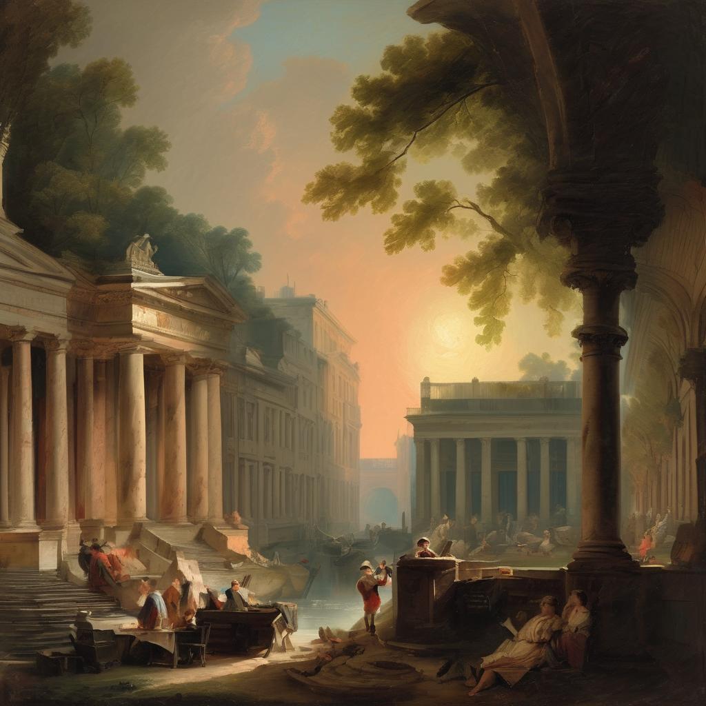 Η Ζωή και η Πρώιμη Καριέρα του Hubert Robert